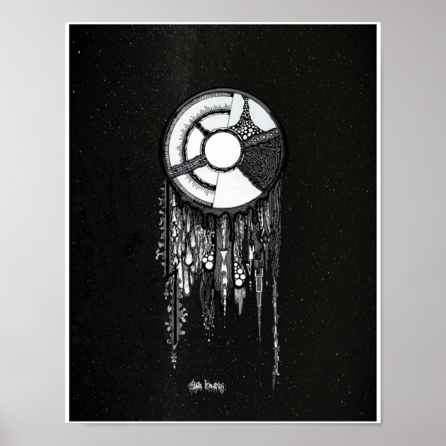 Dreamcatcher - Starry Background Poster (Front)