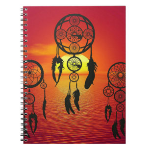 Dreamcatcher Sunset Notebook
