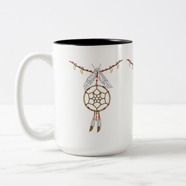 DreamCatcher Two-Tone Coffee Mug (Left)