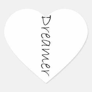 Dreamer Heart Sticker