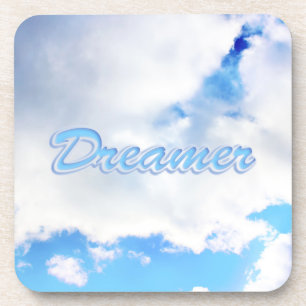 Dreamer Puffy White Clouds and Blue Sky Coaster