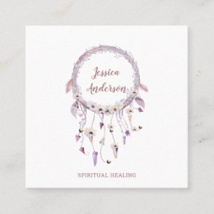 dreamer square business card