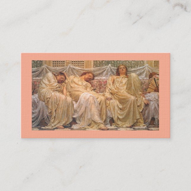 Dreamers - Albert Joseph Moore Business Card (Front)