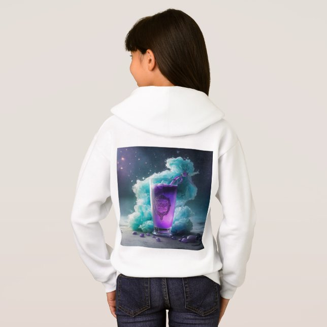  "Dreamer's Elixir: Photorealistic Purple Sleep Po (Back Full)