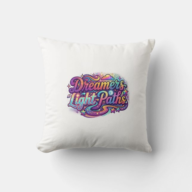 Dreamers Light Paths Cushion (Front)