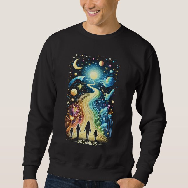 Dreamers Light Paths Sweatshirt (Front)