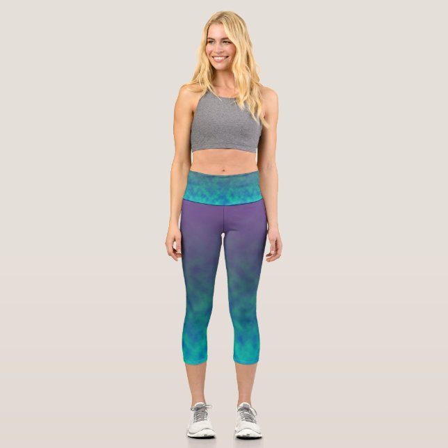 Dreamgrove Dusk Capri Leggings (Front)
