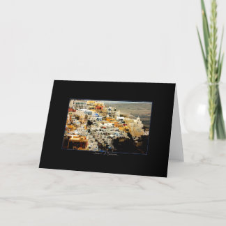 Dreamin' of Santorini Card