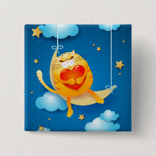 Dreaming 15 Cm Square Badge