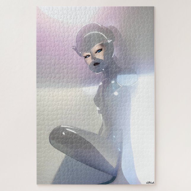 Dreaming Away the Pixels Jigsaw Puzzle (Vertical)
