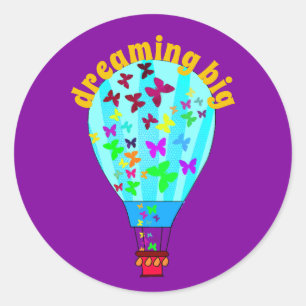 Dreaming big sticker