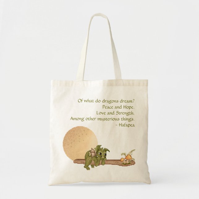 Dreaming Dragon Tote Bag (Front)