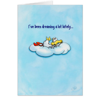 Dreaming duck: love is the best!