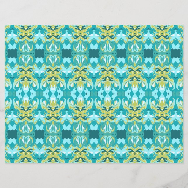 Dreaming Egypt Scrapbook paper (Front)