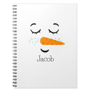 Dreaming Frosty the Snowman Notebook