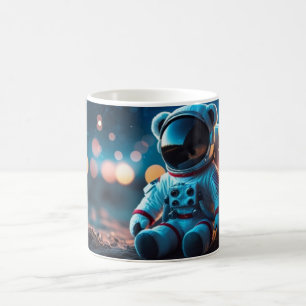 Dreaming Little Space Bear Coffee Mug