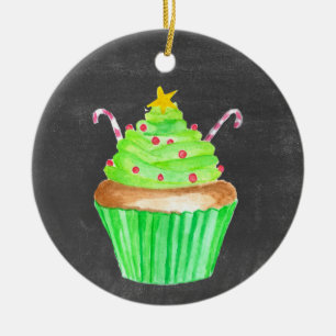 Dreaming of a Sweet Christmas! Ceramic Ornament