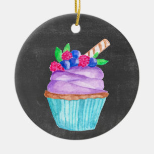 Dreaming of a Sweet Christmas! Ceramic Ornament