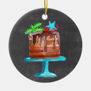 Dreaming of a Sweet Christmas! Ceramic Ornament