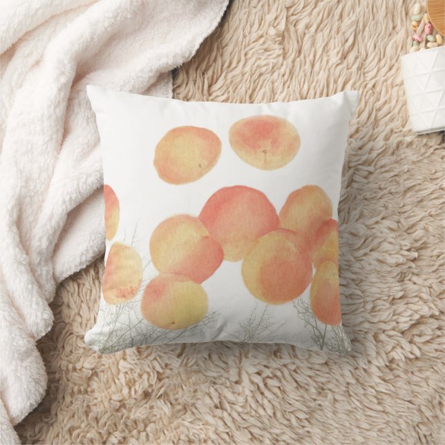 Dreaming of apricots in the winter  cushion (Blanket)