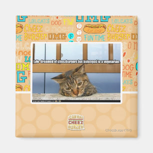 Dreaming of Cheesburgers Magnet