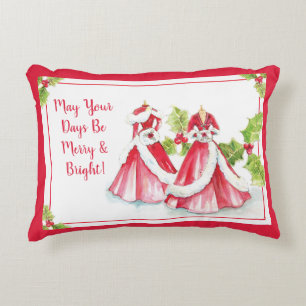 Dreaming of Christmas by Heather French Henry Decorative Cushion