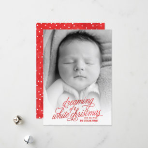 Dreaming of Christmas Photo Card