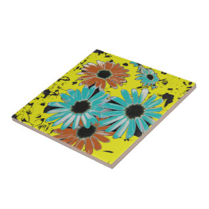 Dreaming of Daisies Ceramic Tile