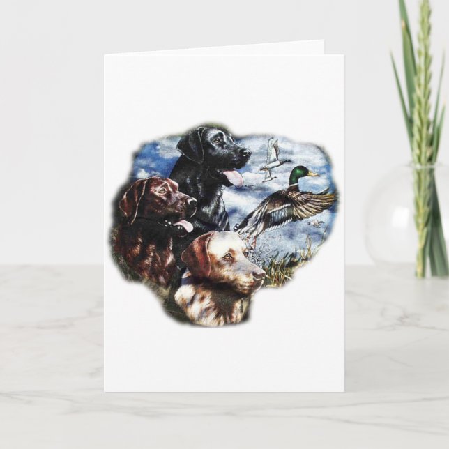 Dreaming of Duck Hunting Card (Front)