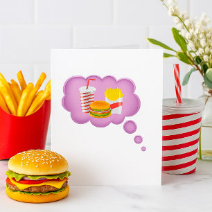 Dreaming Of Fast Food Invitation