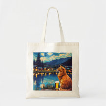 Dreaming of Hops and Stars | Cat Starry Night