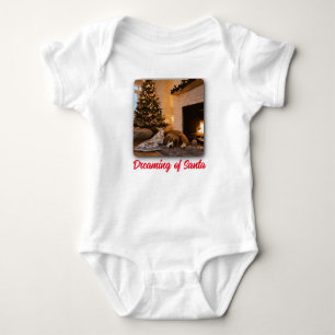 Dreaming of Santa Baby Bodysuit