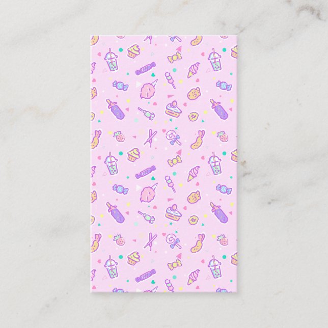 Dreaming of Summer Snacks Enclosure Card (Front)