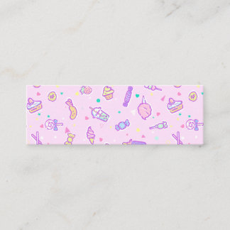 Dreaming of Summer Snacks Mini Business Card