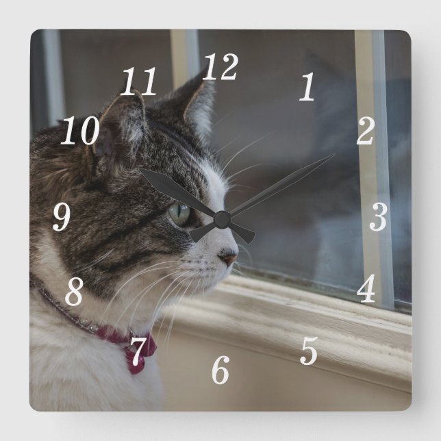 Dreaming Of Warmer Weather To Go Outside Clock (Front)