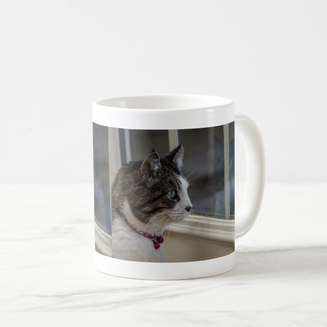 Dreaming Of Warmer Weather To Go Outside Coffee Mug (Front Right)