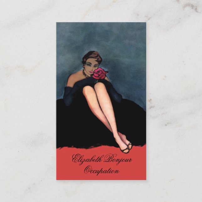 Dreaming of You ~ Business Card (Front)