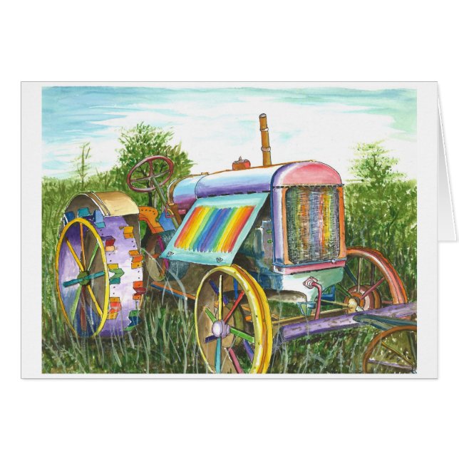 Dreaming Old Tractor (Front Horizontal)