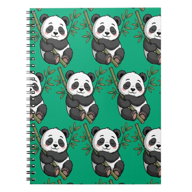 Dreaming Panda Bear for Ideas Notebook (Front)