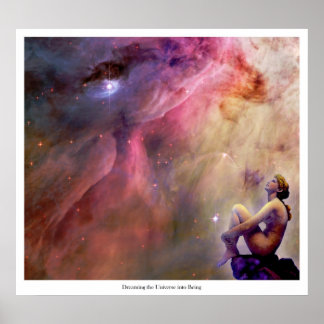 Dreaming the Universe into Being Poster