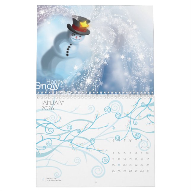Dreamland Calendar (Jan 2026)