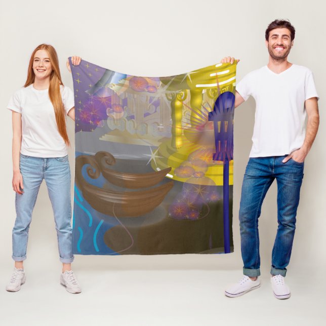 Dreamland medium blanket! fleece blanket (In Situ)