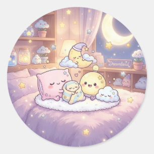 Dreamland Moon & Stars Baby Nursery Sticker