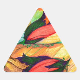 Dreamland Triangle Sticker
