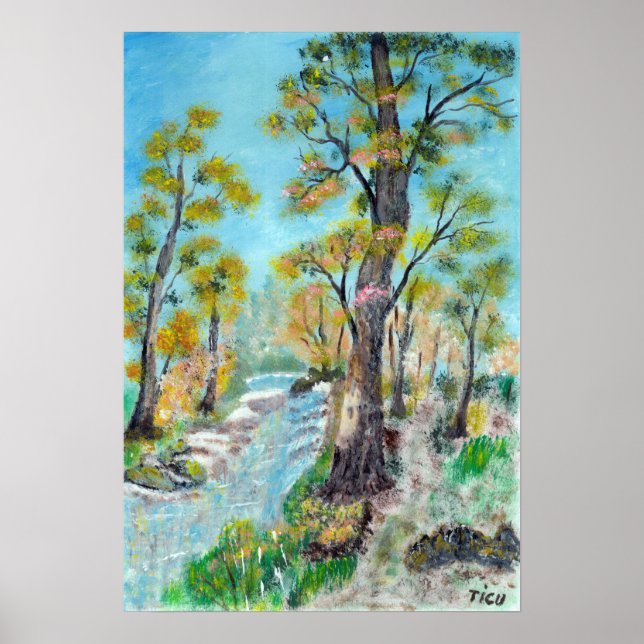 Dreamland's trees poster (Front)