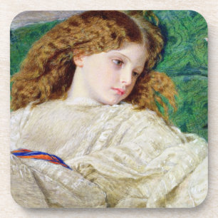 Dreams, c.1861 (w/c, bodycolour and gum over graph coaster
