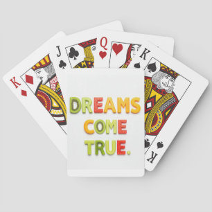 Dreams Come True Playing Cards