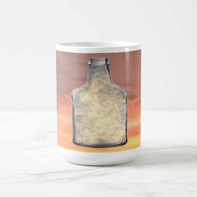 Dreams in a Bottle on a Coffee Mug (Center)