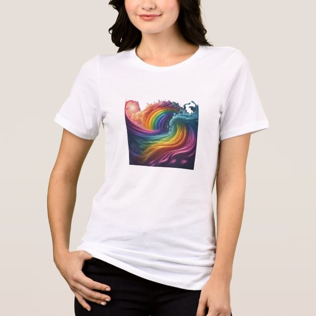 Dreams in Colours Tri-Blend Shirt (Front)