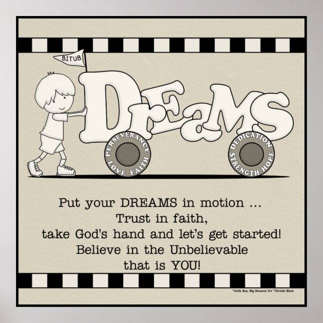 Dreams in Motion Poster (Front)